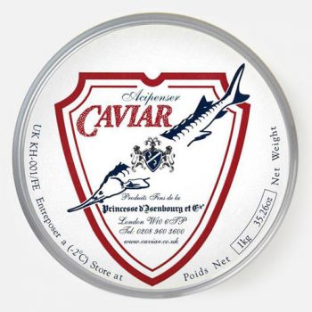 Caviar Acipenser 1kg - Princesse d'Isenbourg et Cie